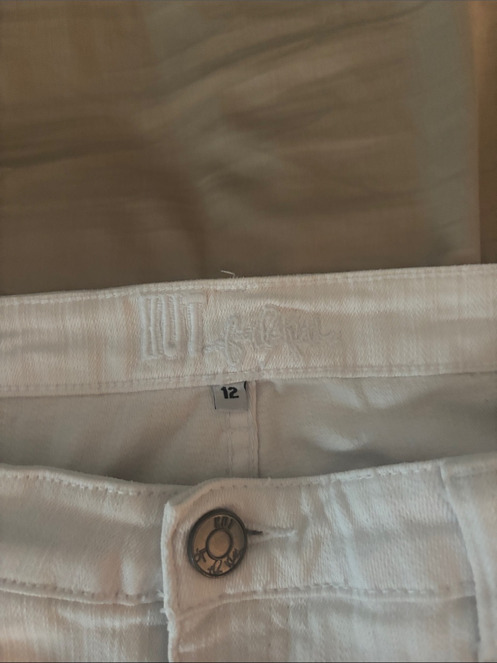 Kut from the Kloth White Flair Jeans - Picture 2 of 8